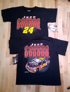 Youth Jeff Gordon #24 NASCAR Awesome Boys Kids Tee Shirt Size Large NWT - Picture 1 of 8