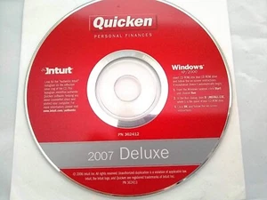 Intuit Quicken Personal Finance 2007 Deluxe Full Version w/ License - Picture 1 of 1