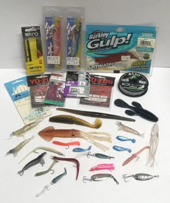 Lot stock matériel de pêche bateau de mer - 30 pièces - FG164 - Photo 1/4