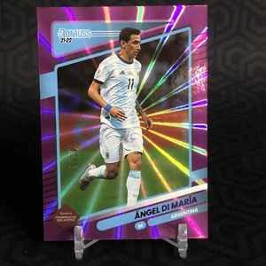 Donruss Soccer Angel Di Maria 2021-22 láser púrpura/paquete de 99 fresco - Imagen 1 de 2