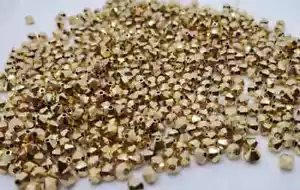 4mm Preciosa Czech Crystal Aurum 2X (Dorado) Facetado Bicono - Bolsa de 50 - Imagen 1 de 3