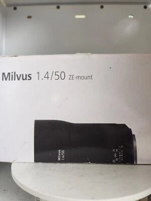 ZEISS Milvus 50mm f/1.4 ZE Lens for canon EF mount - Image 1 of 4