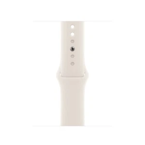 Apple Watch 46 mm Starlight Sport Band M/L - Brand New, Sealed, MXM73AM/A - Zdjęcie 1 z 3