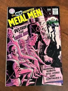 METAL MEN DC Comic No. 33 Sept 1968 Silver Age Destroy The Metal Men VF - Picture 1 of 6