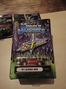 Muscle Machines SS Tuners 2001 NSX Car Red Die Cast 1/64 - Picture 1 of 1