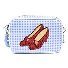 The Wizard of Oz Dorothy Sequined Ruby Slippers with Toto Pose Crossbody