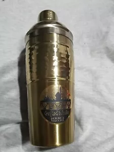 Brand New Silver And Gold Cocktail Drink Shaker Hand Crafted In India JMLE LLC - Picture 1 of 4