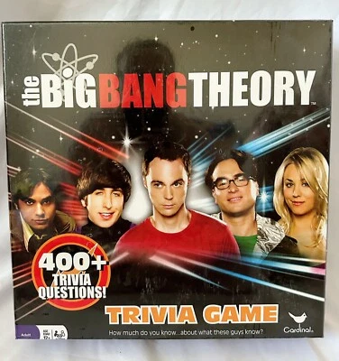 🎯 Big Bang Theory Trivia Game NEW Sealed Cardinal - Image 1 of 2