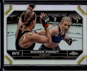 2024 Topps Chrome UFC MANON FIOROT Refractor #120 - Picture 1 of 2