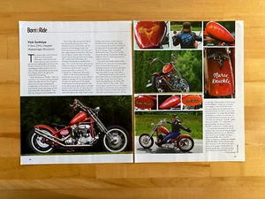 2023 Print Article 1941 Harley Davidson Knuckle Custom - Picture 1 of 1