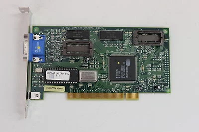 COMPAQ 292994-001 NITRO 64V PCI STB 1X0-0471-002 CIRRUS LOGIC CL-GD5446-HC-B - Image 1 of 3