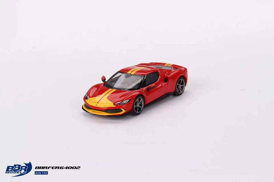 BBR 1/64 Ferrari 296 GTB Assetto Fiorano Rosso Corsa BBRFER64002 - Immagine 1 di 1