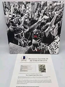 DAVE CHAPPELLE FIRMADO "8:46" NO PUEDO RESPIRAR VINILO BECKETT COMEDIANTE - Imagen 1 de 4