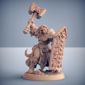 Requiem Brotherhood Paladin Cleric Artisan Guild Dungeons and Dragons Miniature - Picture 1 of 2