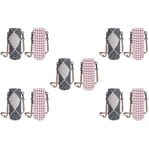 2Pcs Covers Practical Bottle Bags Camping Picnic Outdoor Storage - Picture 1 of 12