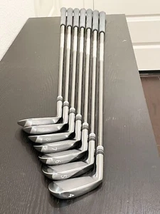 Vega VM-01 Forged JAPAN iron set 4-PW w/ Steelfiber i95 R-flex. - Picture 1 of 12