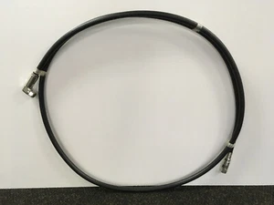 10' ANDREWS LDF4-50A HELIAX COAXIAL CABLE W/L4TNR-HC & L4-PS CONNECTORS - Picture 1 of 12