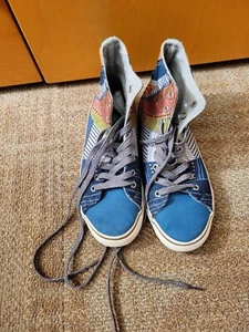 Inkkas Women's Shoes, Striped, Multicolored, Size 9, High Top - Picture 1 of 5
