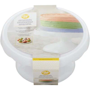 2-in-1 Pedestal Cake Stand and Serving Plate, 10-Inch Round Stand,New - Picture 1 of 8