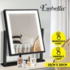 Embellir Makeup Mirror With Light Led Hollywood Standing Tabletop Vanity Mirrors