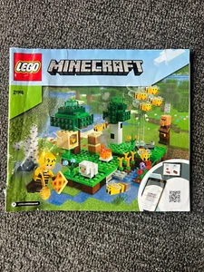 LEGO Minecraft the bee farm 21165 INSTRUCTIONS ONLY  In Fair Condition - Picture 1 of 7