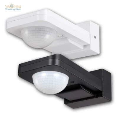 WORLD-TRADING-NET PREMIUM Wand-Bewegungsmelder Reichweite 20m 360° schwenkbar BewegungsSensor 230V