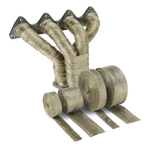 DEI PERFORMANCE THERMAL HEAT EXHAUST WRAP 2" x 15' FT TITANIUM 010129 - Picture 1 of 1