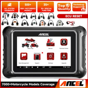 ANCEL MT700 Motorcycle Full System OBD2 Scanner Diagnostic Scanning Tool ABS EPS - Picture 1 of 15