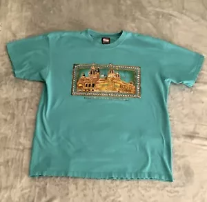 Corn Palace South Dakota Sportex T Shirt XL Made In USA Teal Color - Picture 1 of 5