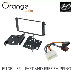 Hyundai Santa Fe Double Din Fascia Fitting Kit Car stereo Installation kit 07-12 - Picture 1 of 1