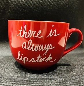 There Is Always Lipstick Mug- Roobee Mug - Picture 1 of 4