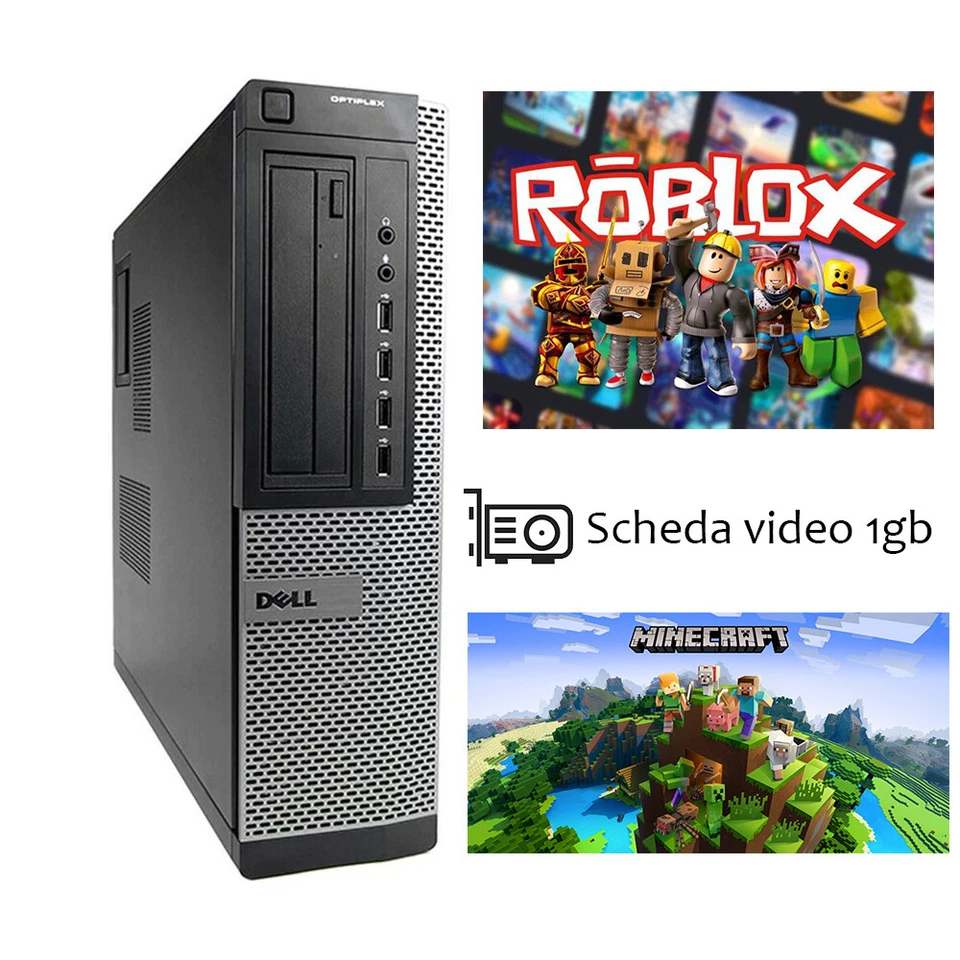  PC i5 SCHEDA VIDEO 1GB WINDOWS 11 DESKTOP FISSO PC COMPUTER RICONDIZIONATO VGA - Immagine 1 di 1