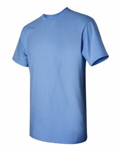 Gildan T-Shirt Tee Men's Short Sleeve 5.3 oz Heavy Cotton Solid Blank 5000 NEW