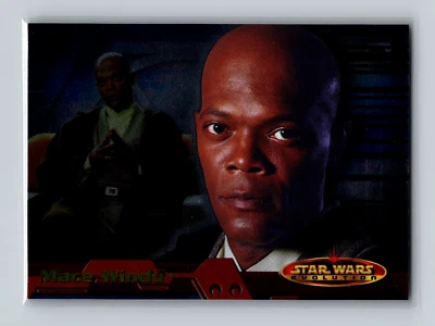 2001 Topps Star Wars Evolution Mace Windu #46 Samuel L. Jackson - Image 1 of 2