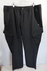 Fielder Bonobos Cargo Joggers Pants Black Solid Men’s XX Large (40X30) Hiking - Picture 1 of 9