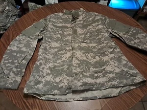 CHAQUETA CAMISA CAMUFLAJE DIGITAL ACU TALLA GRANDE - REGULAR CAZA CAMPING MILITAR - Imagen 1 de 2