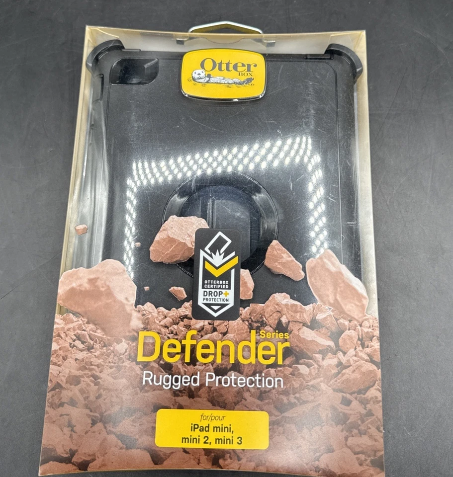 Otterbox Defender Series For Apple iPad Mini 1/2/3 Case and Stand New - Image 1 of 4