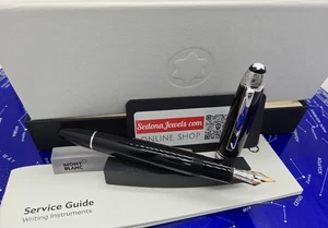 $1010 - Montblanc 116071 Unicef Fountain Pen Size 146 2017 Plat Medium LeGrand - Picture 1 of 13