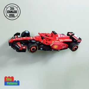 Wall Mount bracket for Lego F1 Speed Champions and most other speed vehicles - Picture 1 of 10