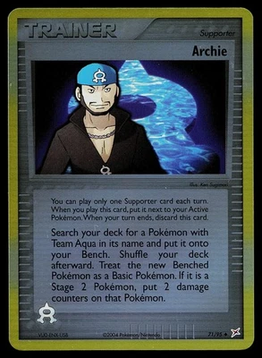 Pokemon Card - Archie Team Magma vs Team Aqua 71/95 Reverse Holo - Image 1 of 2