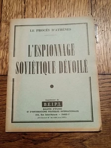 Buch Sowjetische Spionage enthüllt 1952 (1-2) - Bild 1 von 6