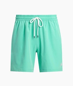 Bañador clásico Polo Ralph Lauren 5,75"" Traveler verde puesta de sol XL - Imagen 1 de 8