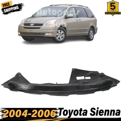 Nuevo protector contra salpicaduras del motor delantero bajo cubierta para Toyota Sienna 2004-2006 Foto 1 de 4