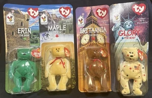 Ty McDonalds Beanie Baby - Erin, Maple, Britannia, Glory - Juego de 4 - Imagen 1 de 2