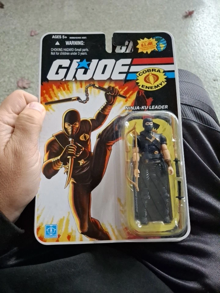 J Hasbro GI Joe 25 Aniversario Storm Shadow Ninja-Ku Líder Sin usar, en caja Foto 1 de 1