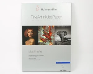 Hahnemuhle Photo Rag 308gsm Matt FineArt Paper A3 297x420mm 25 Sheets - New - Picture 1 of 3