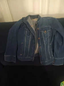 Vintage Levi Strauss Signature Classic Blue Jeans Jeansjacke Damengröße Medium  - Bild 1 von 4