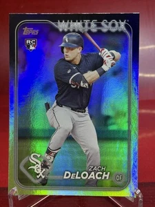 2024 Topps Update Zach DeLoach #US320 Rainbow Foil Rookie White Sox - Picture 1 of 2