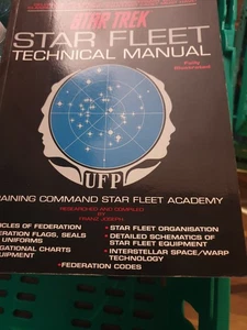 STAR TREK Starfleet Technical Manual -first Edition- 1991 - Picture 1 of 4