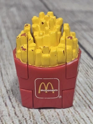 1990 年麦当劳炸薯条变压器 Ceratops 快乐餐玩具公仔恐龙 — 第 1/4 张图片